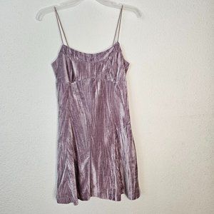 Wild Fable Light Rose/Velvet Spaghetti Strap Dress Womens Sz S